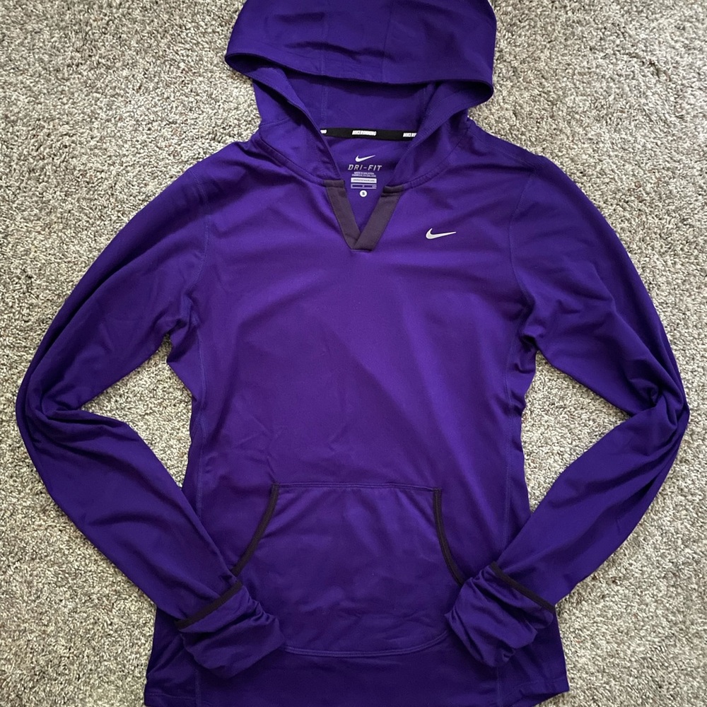 Nike Running Active Top Purple Small